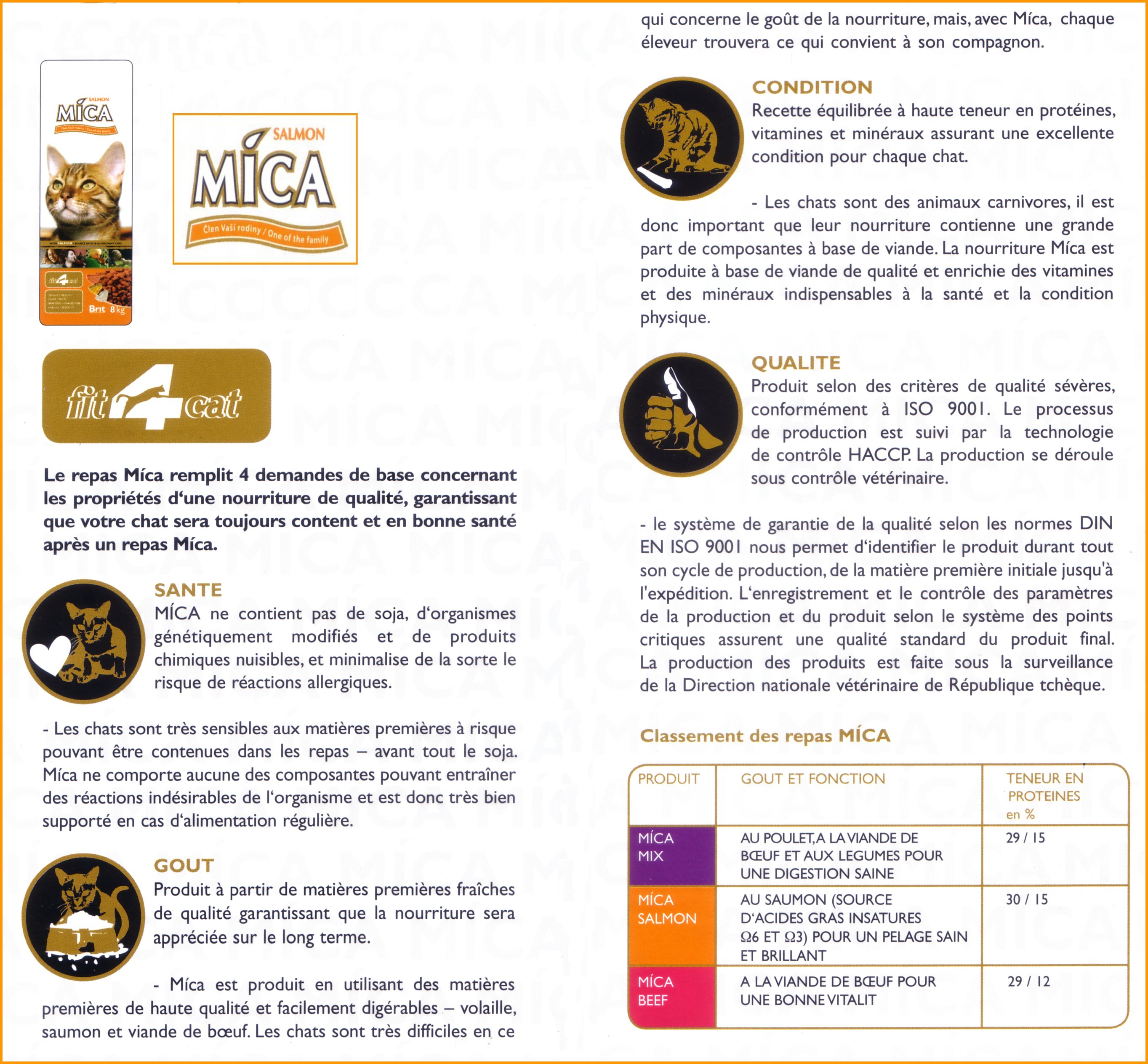 alimentation chats